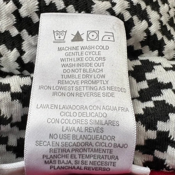 BONNIE JEAN GIRLS LIGHTWEIGHT HOUNDSTOOTH COAT  SIZE  4T - Picture 4 of 6